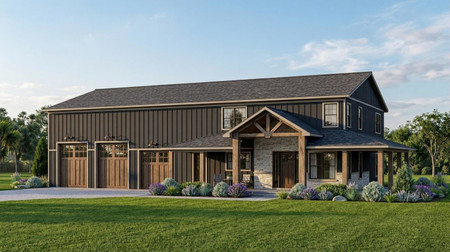 Country House Plan - 68138 - Front Exterior