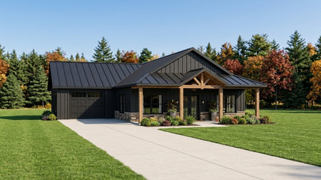 Country House Plan - 13275 - Front Exterior