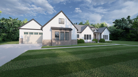Craftsman House Plan - Alta 37588 - Front Exterior
