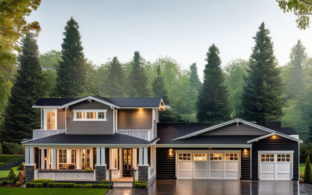Craftsman House Plan - Beckley 68087 - Front Exterior