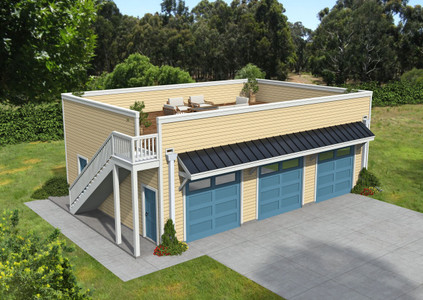Traditional House Plan - Sugarloaf Garage 15783 - Front Exterior