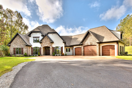 Tudor House Plan - Stonecrest Boulevard 86021 - Front Exterior
