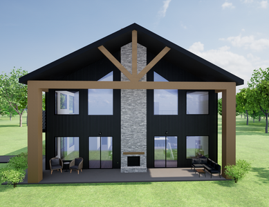 Craftsman House Plan - Hill 45051 - Front Exterior