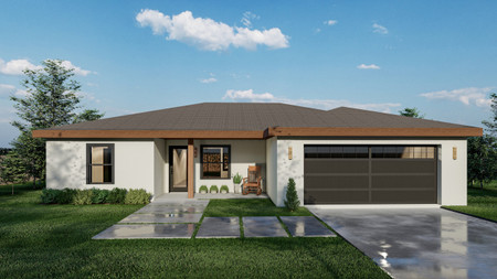Southwest House Plan - Ford 33503 - Front Exterior