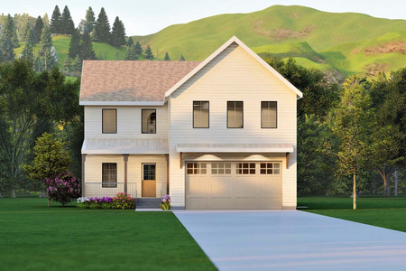 Farmhouse House Plan - Huey 39333 - Front Exterior
