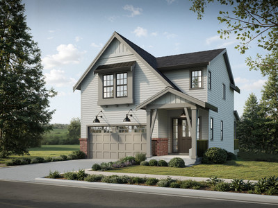 Craftsman House Plan - Albany 17163 - Right Exterior