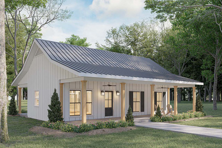Southern House Plan - 90218 - Front Exterior