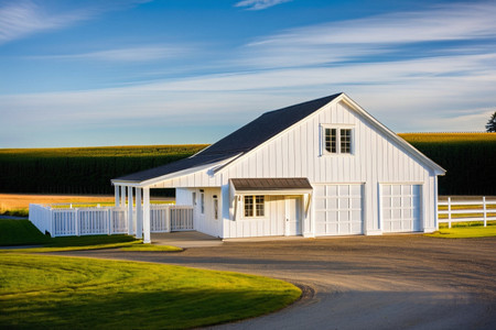 Farmhouse House Plan - Danbury 73437 - Front Exterior