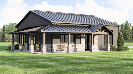 Country House Plan - 82104 - Front Exterior
