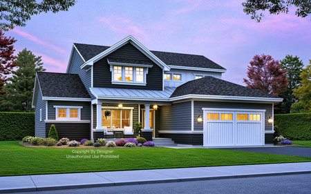 Craftsman House Plan - Centerville 16760 - Front Exterior
