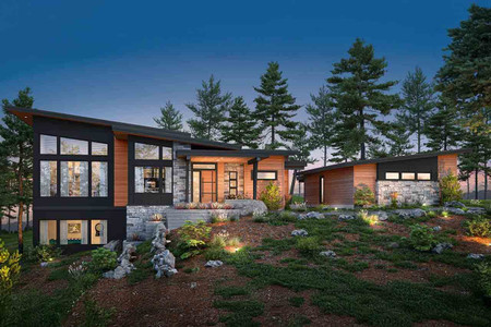 Contemporary House Plan - 91868 - Front Exterior