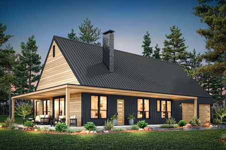 Modern House Plan - 83982 - Front Exterior