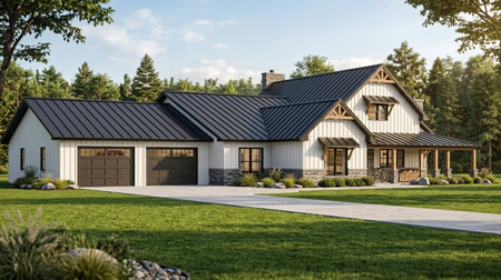 Country House Plan - 17314 - Front Exterior