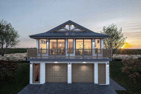 Cottage House Plan - Cobblestone 15576 - Front Exterior