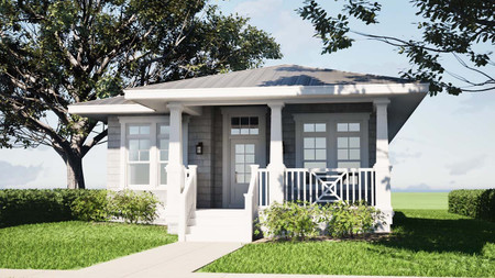 Craftsman House Plan - Viburnum 21203 - Front Exterior