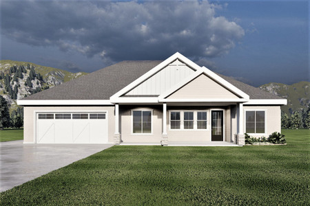 Traditional House Plan - Warren 20389 - Front Exterior