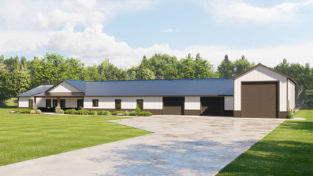 Country House Plan - 34205 - Front Exterior