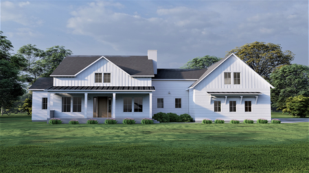 Farmhouse House Plan - Smithfield 86684 - Front Exterior