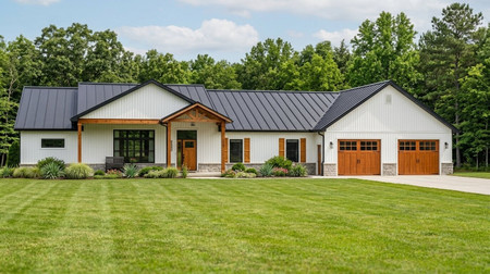 Farmhouse House Plan - 95003 - Front Exterior