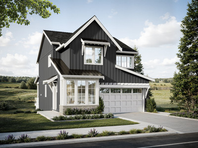 Farmhouse House Plan - Atmore 48696 - Left Exterior