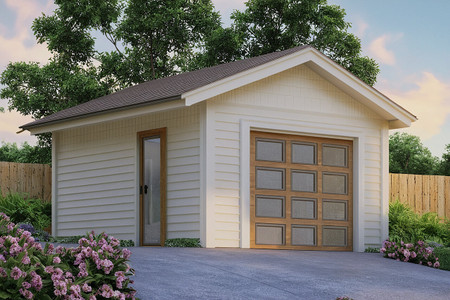 Traditional House Plan - Garage 75767 - Front Exterior