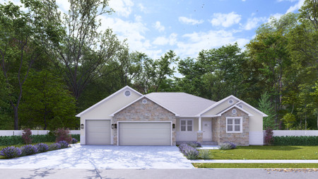 Craftsman House Plan - Randall 47071 - Front Exterior