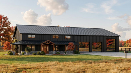 Farmhouse House Plan - 66324 - Front Exterior