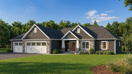 Country House Plan - 39117 - Front Exterior