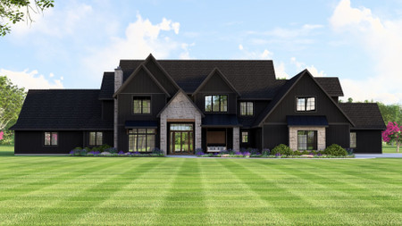 Craftsman House Plan - 69320 - Front Exterior