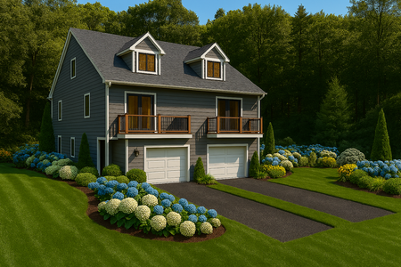 Farmhouse House Plan - Rockville Center 48211 - Front Exterior