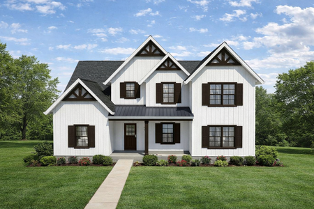 Craftsman House Plan - 38045 - Front Exterior