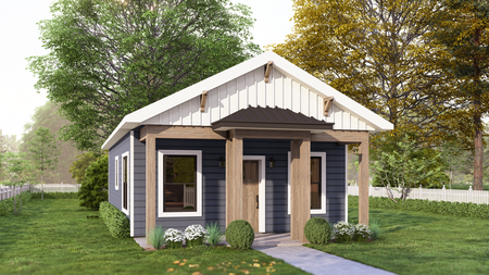 Country House Plan - Water Lily 69753 - Left Exterior