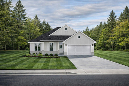 Craftsman House Plan - 46065 - Front Exterior