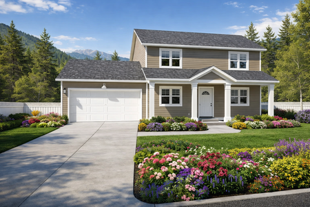 Farmhouse House Plan - Willow 12005 - Front Exterior