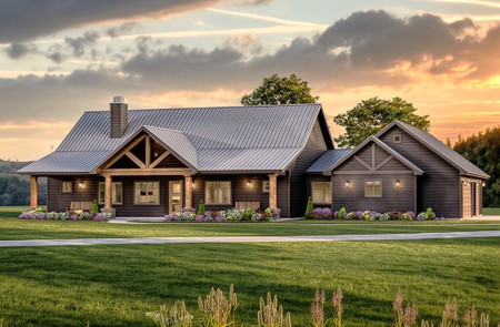 Farmhouse House Plan - 80481 - Front Exterior
