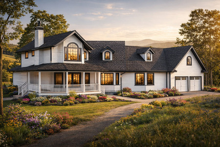 Country House Plan - Hayward 52503 - Front Exterior