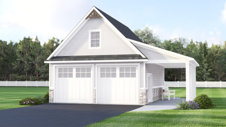 Traditional House Plan - 38974 - Front Exterior