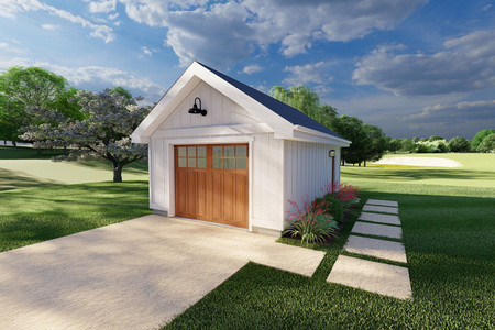 Farmhouse House Plan - 49744 - Front Exterior