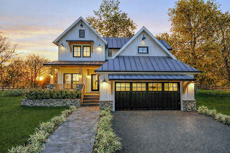Farmhouse House Plan - Pine Station 46084 - Front Exterior
