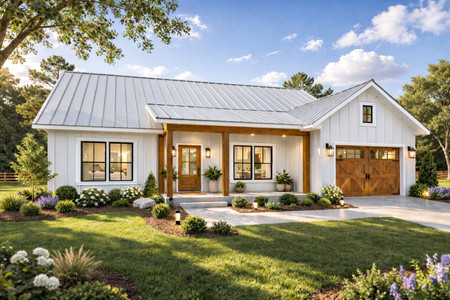 Farmhouse House Plan - 89435 - Front Exterior