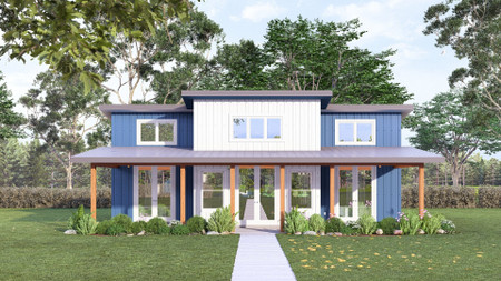 Country House Plan - Elderberry #3 24307 - Front Exterior