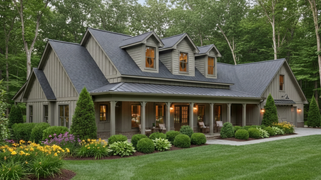 Country House Plan - Plan 2429 56561 - Front Exterior