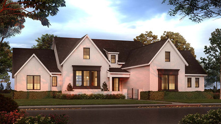 European House Plan - Garden Bluff 52864 - Front Exterior