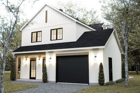 Farmhouse House Plan - West Coast 2 20275 - Front Exterior