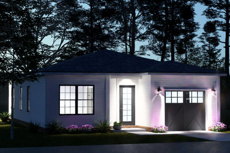 Traditional House Plan - 24800 - Front Exterior