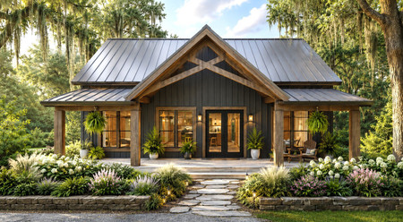 Farmhouse House Plan - 84199 - Front Exterior