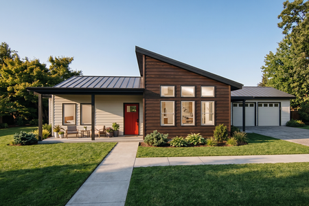 Modern House Plan - Cushing 35643 - Front Exterior