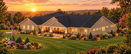Craftsman House Plan - Kings Peak 91414 - Front Exterior