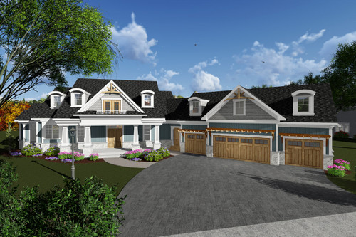 Craftsman House Plan - 10921 - Front Exterior