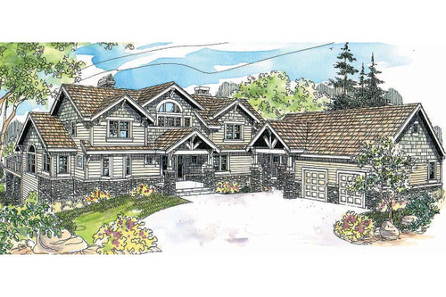 Craftsman House Plan - Colorado 11173 - Front Exterior